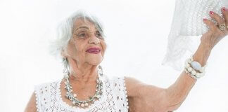 Com a graça dos seus 94 anos, a mineira que ganhou de aniversário um ensaio fotográfico
