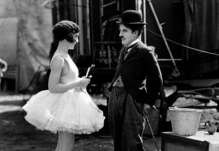 Charles-Chaplin-com-atriz
