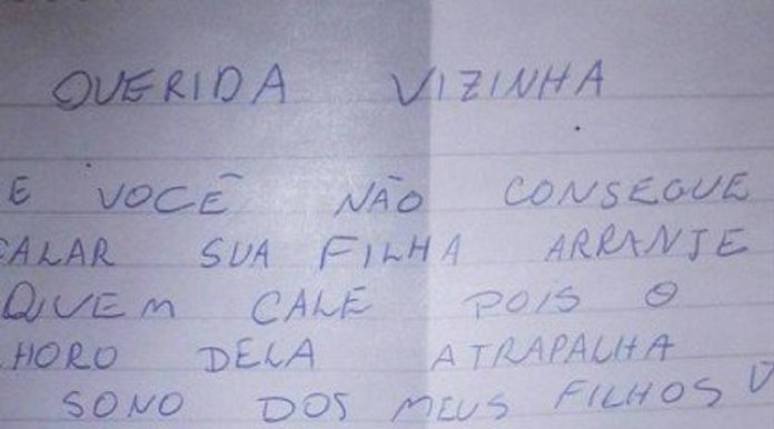 Mãe desabafa após receber queixa de vizinha sobre choro de bebê: ‘sem coração’