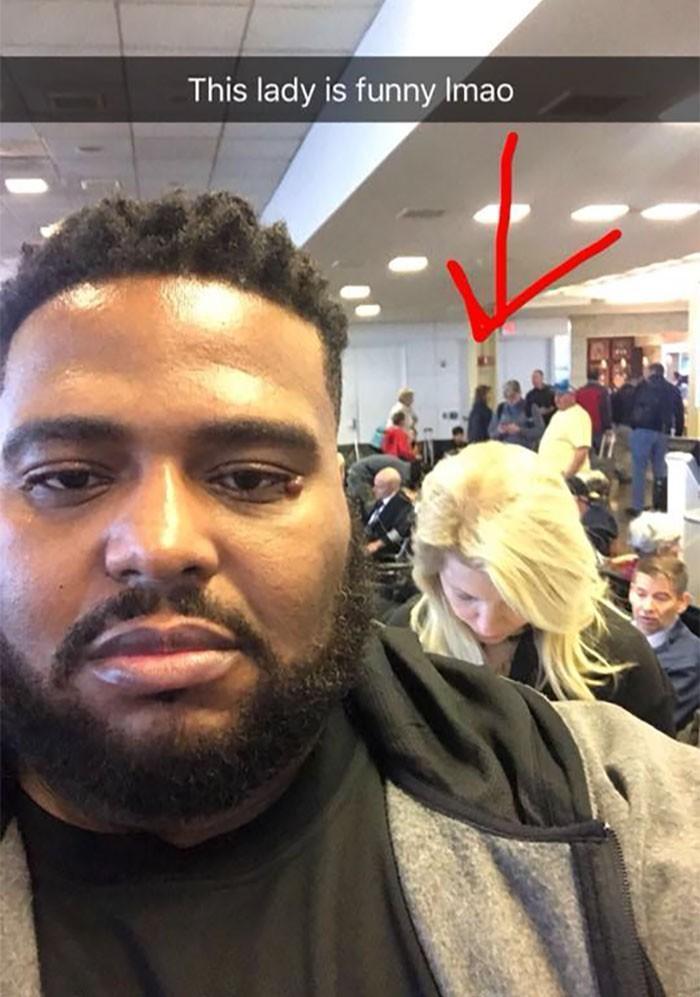 agrandeartedeserfeliz.com - Homem negro dá a melhor resposta a racismo de mulher em aeroporto