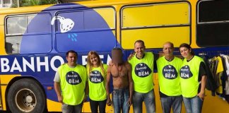 “Banho do Bem” resgata dignidade de sem-tetos em Brasília