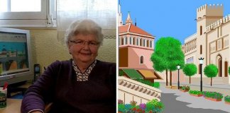 Vovó de 87 anos faz desenhos incríveis utilizando o Paint