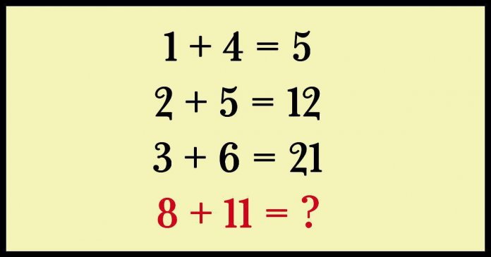 Advertência: apenas pessoas com QI acima de 130 conseguem resolver essa charada matemática maluca.