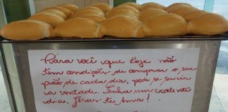 Padaria do Português dá pão de graça a pessoas necessitadas e viraliza