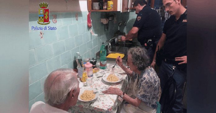 Gritos levam policiais à casa de dois idosos, que choravam copiosamente de… solidão!