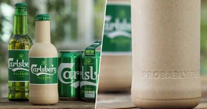 Cervejaria lança garrafa de papel: uma embalagem sem ressaca para o meio ambiente