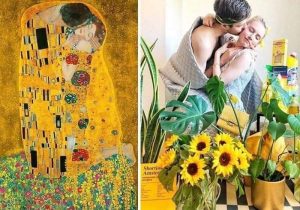 agrandeartedeserfeliz.com - Museu desafia internautas a recriarem obras de arte em casa e o resultado é sensacional