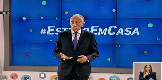 Presidente de Portugal dá vídeo-aula para estudantes de ensino fundamental durante a pandemia