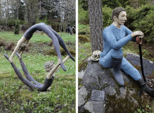 Por 50 anos, artista criou jardim de esculturas escondido nas florestas finlandesas agrandeartedeserfeliz.com - Por 50 anos, artista criou jardim de esculturas escondido nas florestas finlandesas