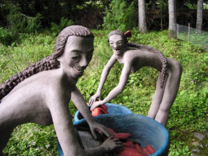 agrandeartedeserfeliz.com - Por 50 anos, artista criou jardim de esculturas escondido nas florestas finlandesas