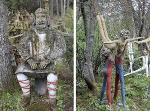 Por 50 anos, artista criou jardim de esculturas escondido nas florestas finlandesas agrandeartedeserfeliz.com - Por 50 anos, artista criou jardim de esculturas escondido nas florestas finlandesas