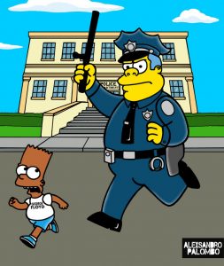 agrandeartedeserfeliz.com - "Os Simpsons" mudaram de cor em homenagem a George Floyd