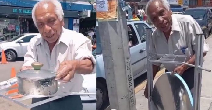 Vovô inventor que nunca foi à escola cria fogão solar usando apenas materiais reciclados