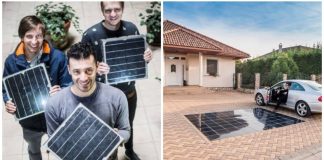 Jovens criam piso solar feito com garrafas recicladas que geram energia durante o ano todo