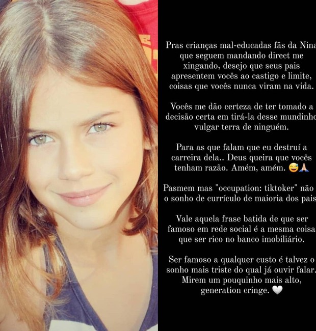 agrandeartedeserfeliz.com - Mãe desativa redes de filha 'influencer' de 14 anos que tinha 2 milhões de seguidores: 'Só quero protegê-la'