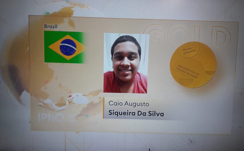 agrandeartedeserfeliz.com - Estudante brasileiro conquista medalha de ouro na Olimpíada Internacional de Física: 'Dei meu máximo'