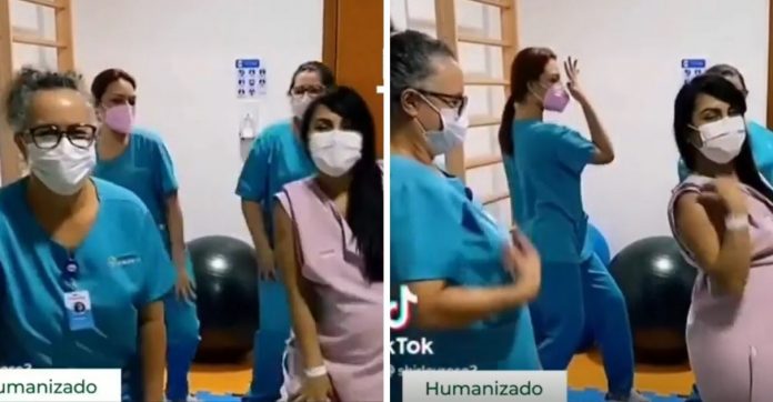 Grávida entra em trabalho de parto ao som de música da Luísa Sonza após bolsa estourar; veja o vídeo