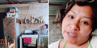 Mulher mostra orgulhosamente casa que ela construiu sozinha: ‘O importante é ter um lar’