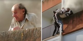 Jovens escalam prédio em chamas para salvar idoso na França [VIDEO]