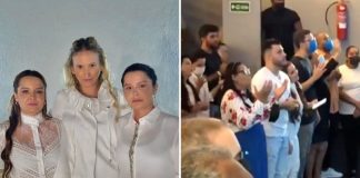 Mãe de Marília Mendonça, Murilo Huff e diversos amigos participam de culto em homenagem à cantora