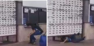 [VIDEO] Candidato atrasado que passou se arrastando em portão para fazer o Enem estava na eucaristia da irmã