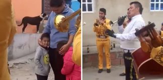 Com bolinhas de gude e R$ 1,50 em moedas, menino de 4 anos paga mariachi para cantar para sua mãe