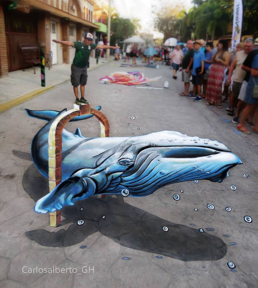 agrandeartedeserfeliz.com - Artista de rua mexicano cria impressionantes ilusões de ótica em 3D