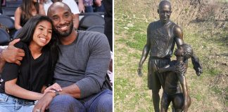 Após 2 anos, Kobe Bryant e sua filha são imortalizados com uma estátua no local do acidente