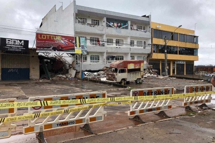 agrandeartedeserfeliz.com - Mulher chamada de ‘louca’ por acionar Bombeiros salva 50 famílias de prédio que desabou no DF