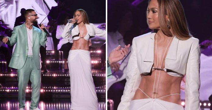 Jennifer Lopez aparece com abdômen trincado para divulgar novo filme com Maluma [VIDEO]