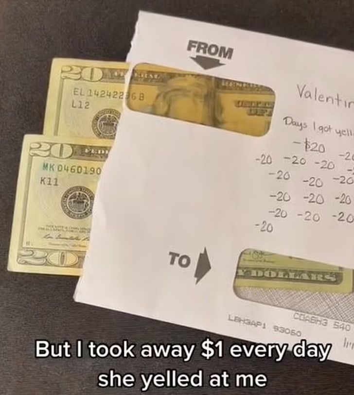 agrandeartedeserfeliz.com - Jovem tirou US$ 1 do presente de Dia dos Namorados toda vez que sua namorada gritava com ele: economizou US$ 320