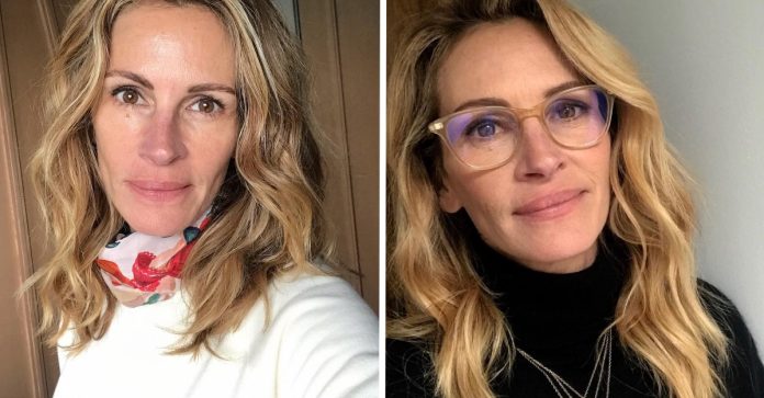 “Arrisquei ao abrir mão de procedimentos estéticos”: Julia Roberts mostra sua beleza natural aos 54 anos