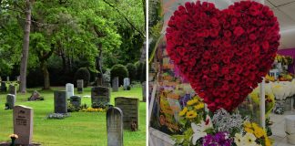 Ladrão rouba coração gigante de cemitério e o usa como presente do Dia dos Namorados nos EUA