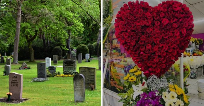 Ladrão rouba coração gigante de cemitério e o usa como presente do Dia dos Namorados nos EUA