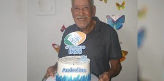“O terror do INSS”: idoso comemora 121 anos com bolo temático em Aparecida de Goiânia (GO)