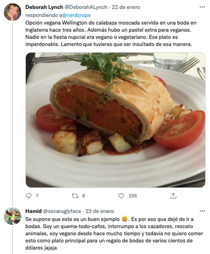 agrandeartedeserfeliz.com - Convidada reclama de "prato vegano" em festa de casamento e post viraliza: 'Só tinha rúcula e melão'