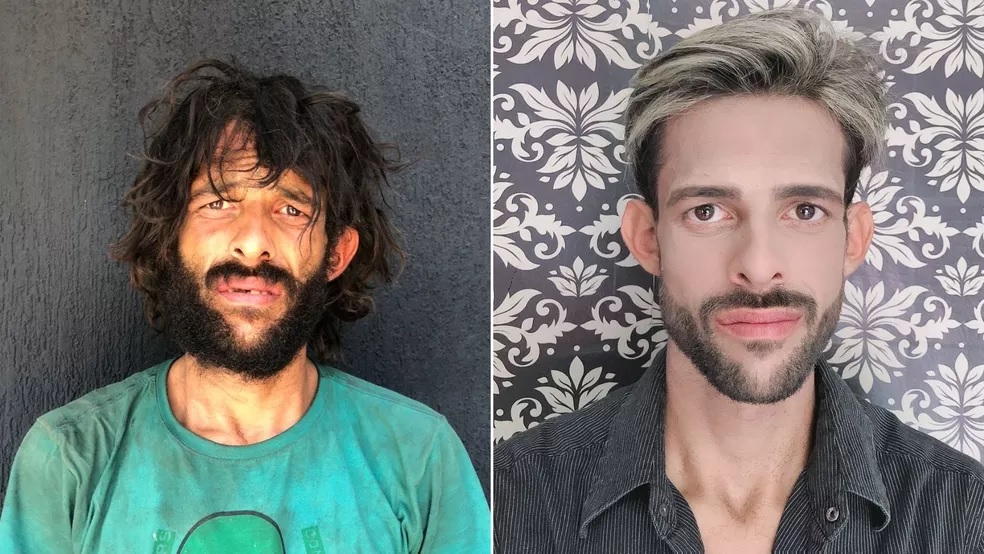 agrandeartedeserfeliz.com - "Toda transformação eu fico ansioso", diz cabeleireiro que ajuda pessoas sem-teto em SP