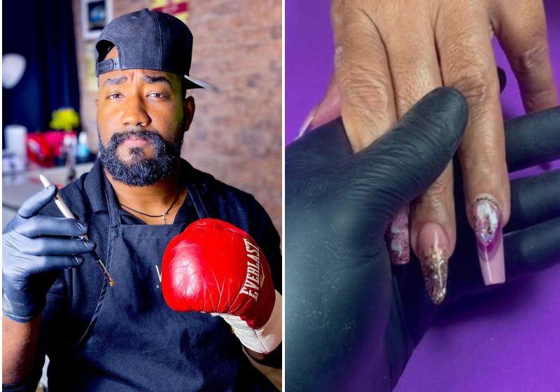 agrandeartedeserfeliz.com - Ex-boxeador faz sucesso como designer de unhas em Vitória (ES): “Homem também pode ser manicure”