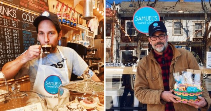 “Homem-Formiga” e “Negan” compram loja de doces para impedir fechamento após morte de seu dono