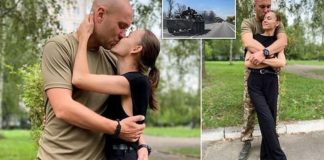 Pai ucraniano pega carona e viaja 800 km para passar 24 horas com esposa e filhos antes da batalha
