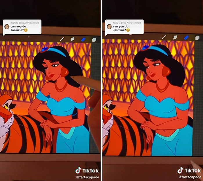 agrandeartedeserfeliz.com - Artista mostra como seriam as princesas da Disney se elas tivessem corpos mais realistas; confira as ilustrações