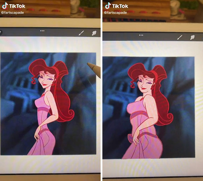 agrandeartedeserfeliz.com - Artista mostra como seriam as princesas da Disney se elas tivessem corpos mais realistas; confira as ilustrações