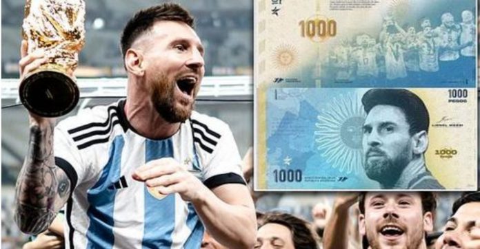 Banco Central da Argentina pode imprimir nota especial em homenagem à Lionel Messi