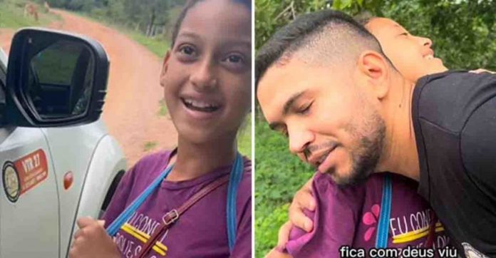 Menina que vende cremosinho e entrega mensagens bíblicas ganha vaquinha para ajudar família