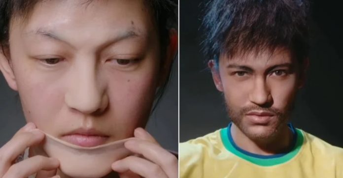 ‘Neymar da Shopee’: chinesa usa maquiagem para se transformar em craque e divide opiniões na internet