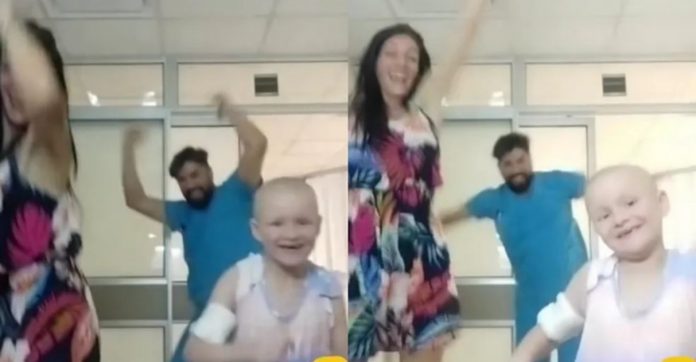 Menina de 6 anos comemora dançando fim do tratamento de câncer e viraliza [VIDEO]