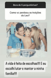 agrandeartedeserfeliz.com - Poliana Rocha, mulher de Leonardo, explica ter perdoado as trai&ccedil;&otilde;es do marido: 'Escolhi lutar'