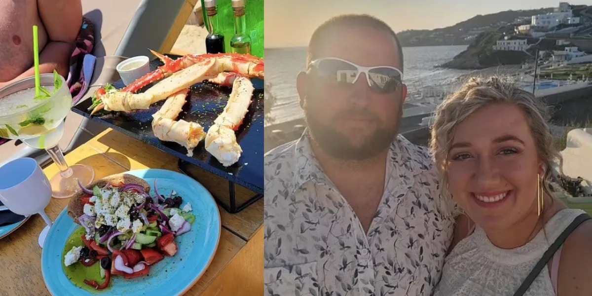 agrandeartedeserfeliz.com - Turistas pedem salada e um drink em bar na Grécia e tomam susto com conta de R$ 4,5 mil