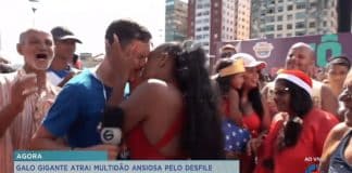 Repórter é beijado na boca à força durante cobertura ao vivo