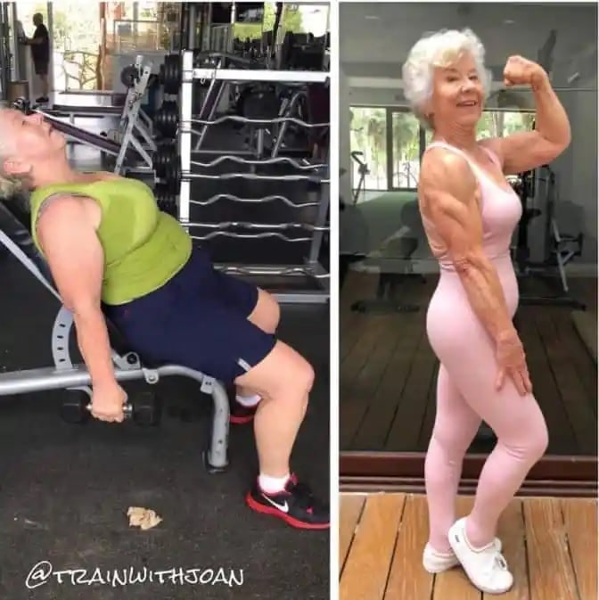 agrandeartedeserfeliz.com - Aos 76 anos, mulher revoluciona rotina, perde 60 kg e se torna influenciadora fitness [VIDEO]